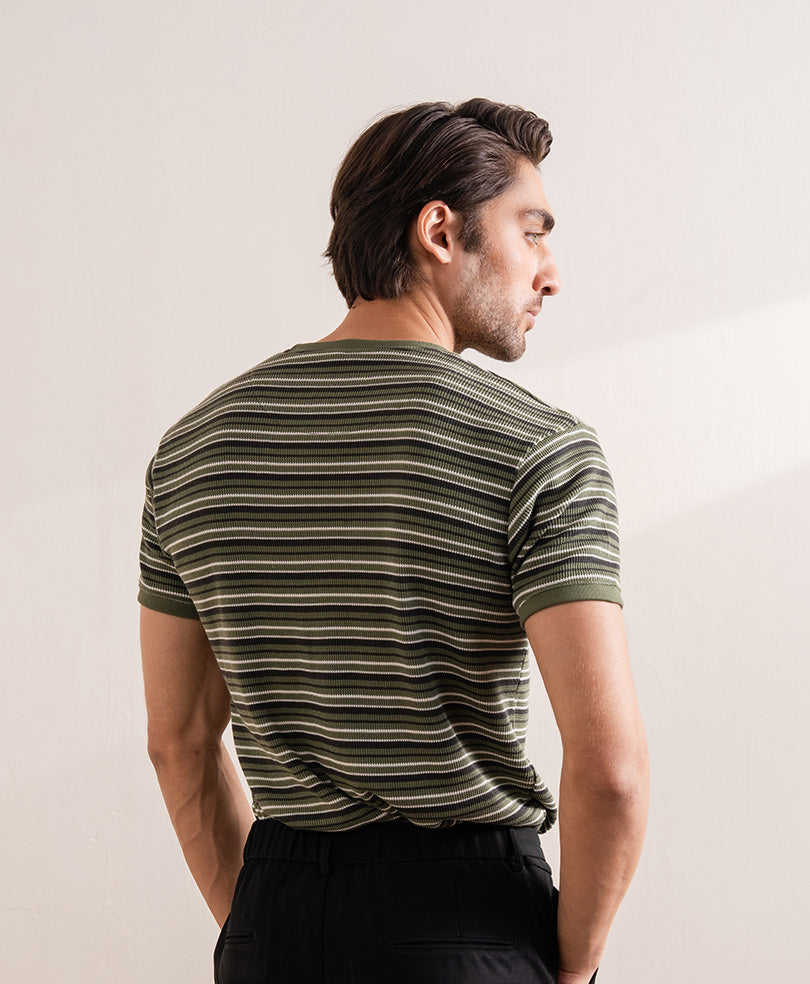 Green Striper Crew Evo Zone