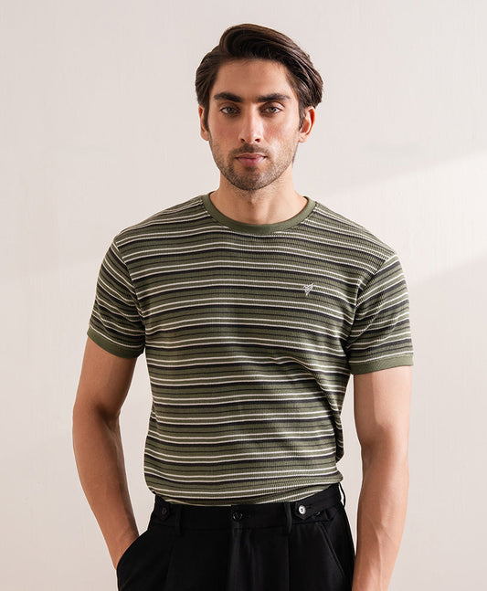 Green Striper Crew Evo Zone