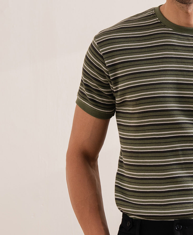 Green Striper Crew Evo Zone