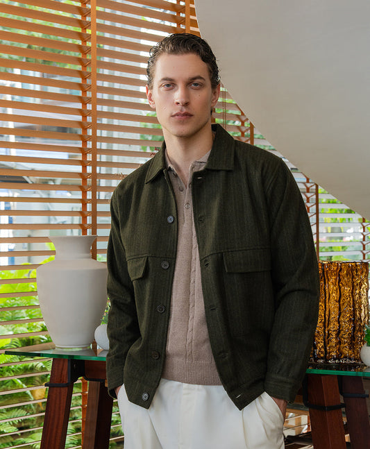 Olive Evo Zone Crestwood Jacket