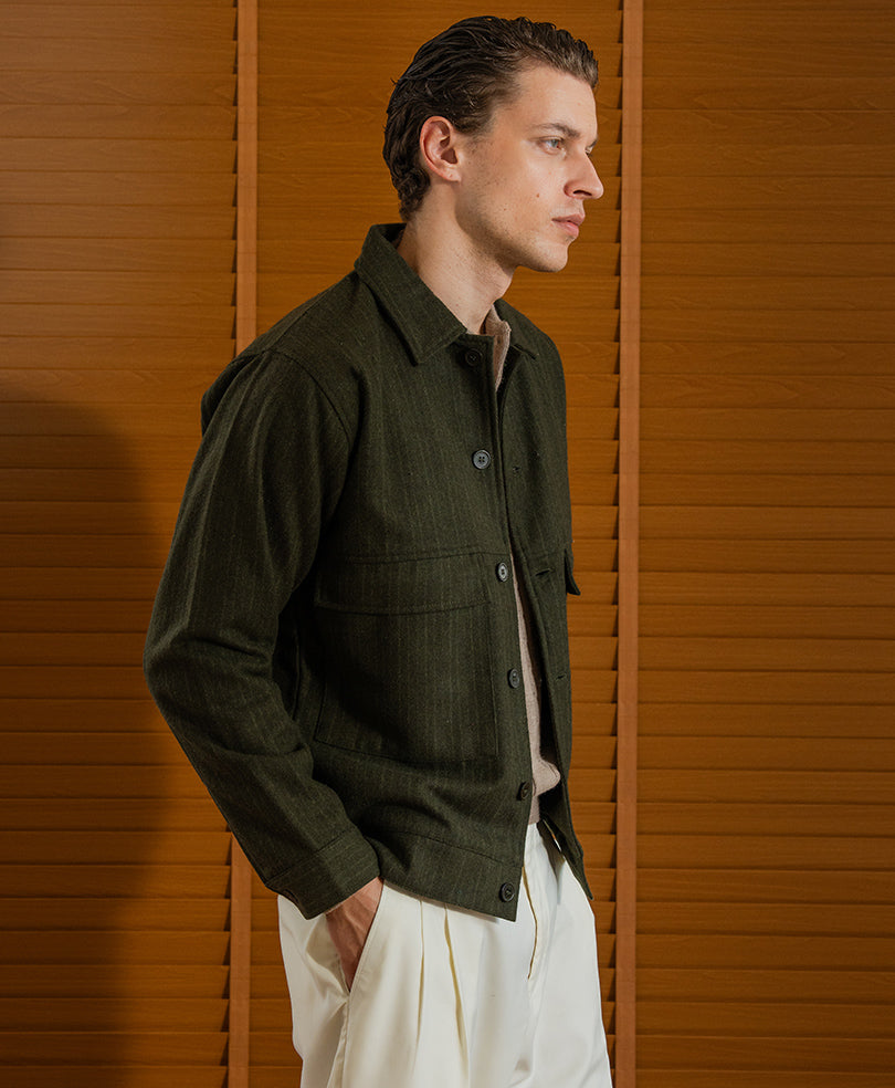 Olive Evo Zone Crestwood Jacket