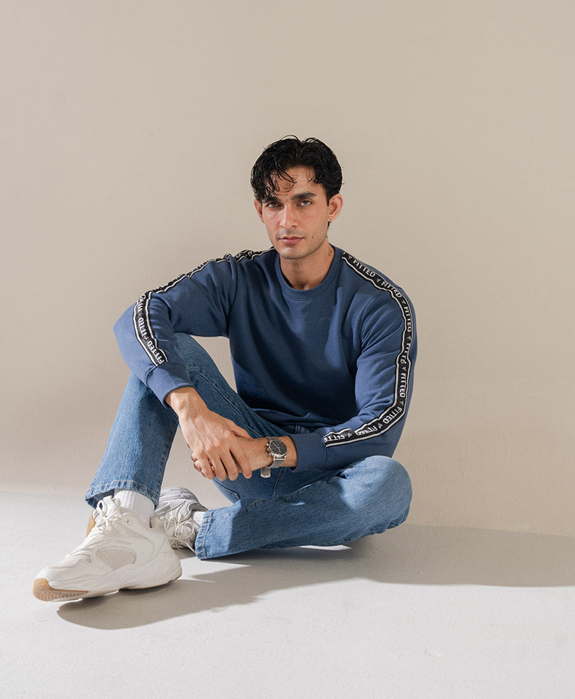 Evo Zone Blue Infinity Sweatshirt