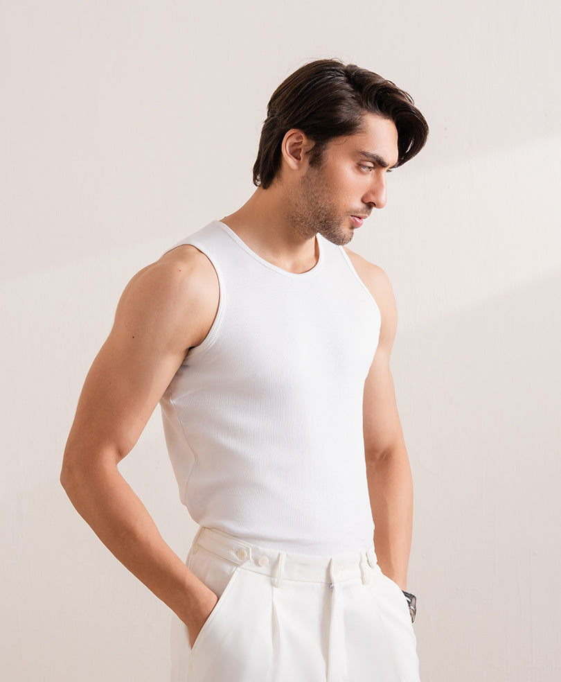 OFF White Tank Top Evo Zone