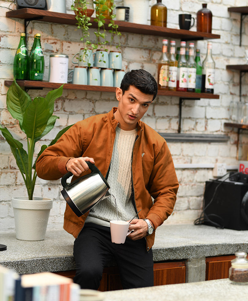 Suede Evo Zone Camel Jacket