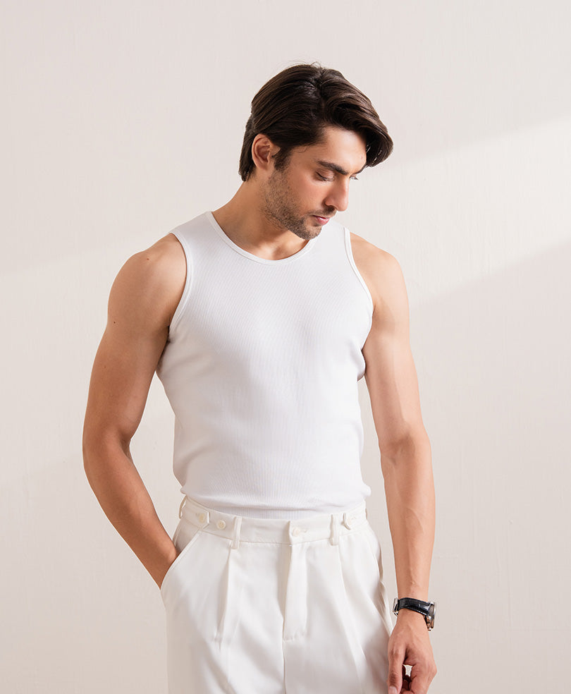 OFF White Tank Top Evo Zone