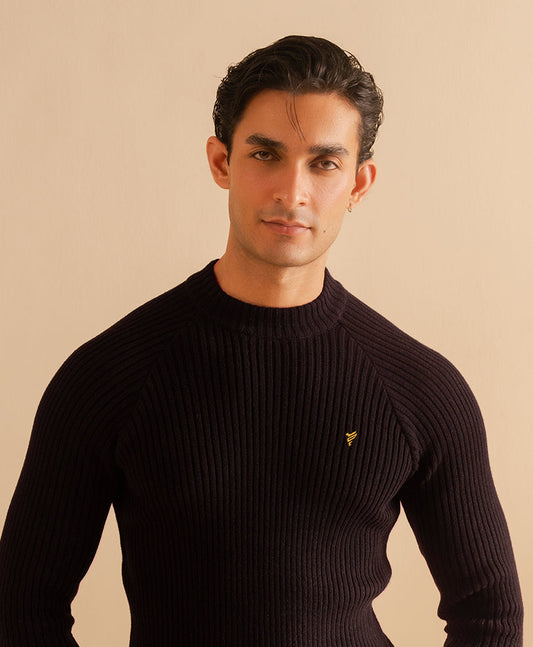 Evo Zone DK Purple Raglan Sweater