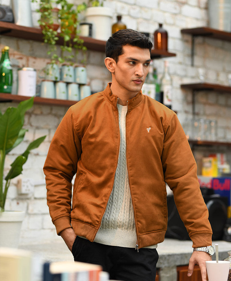 Suede Evo Zone Camel Jacket