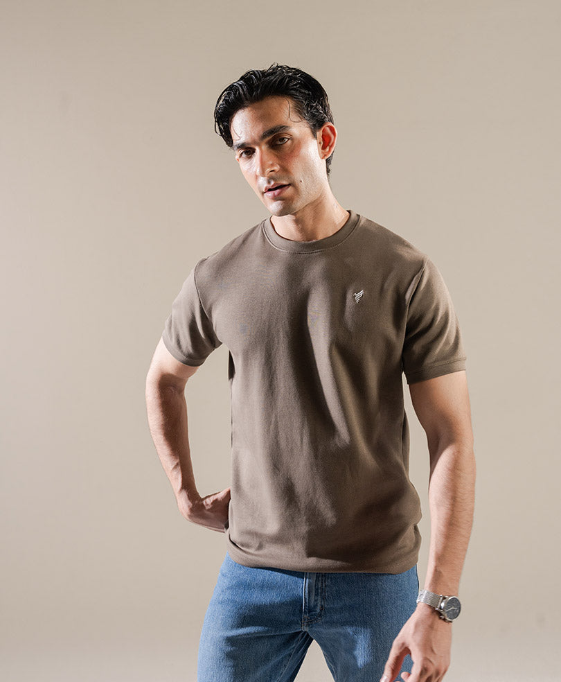 Brown Evo Zone Interlock Crew