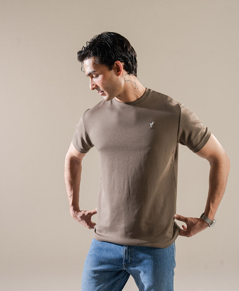 Brown Evo Zone Interlock Crew