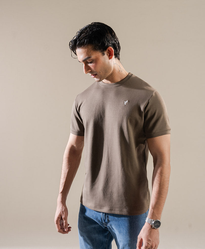 Brown Evo Zone Interlock Crew