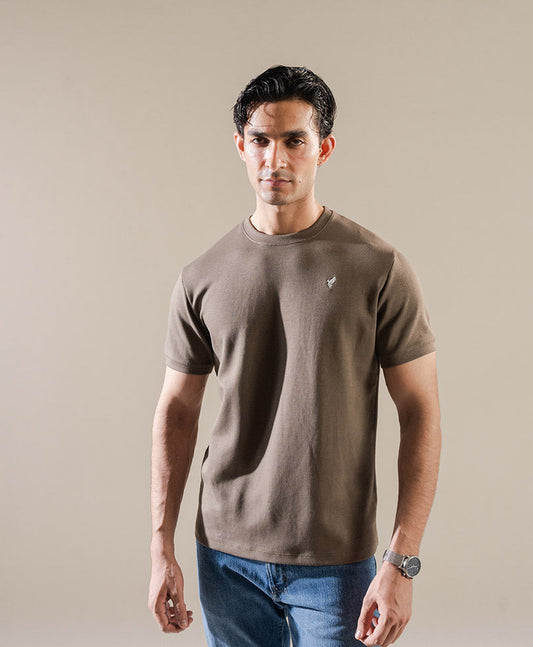 Brown Evo Zone Interlock Crew