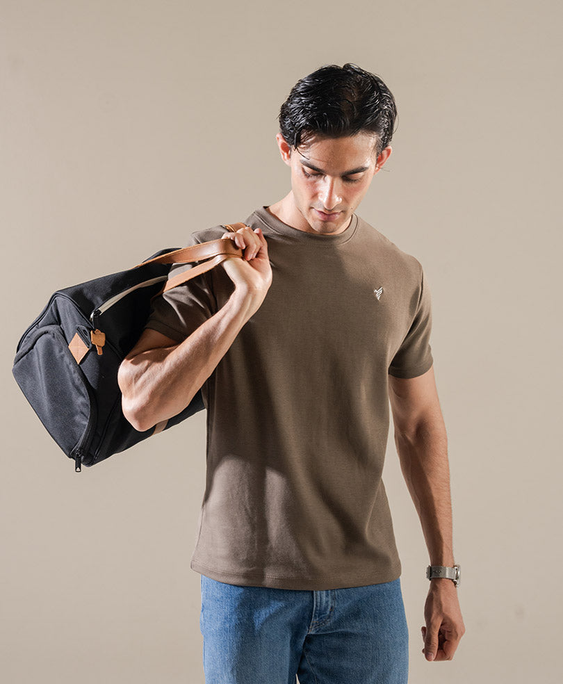 Brown Evo Zone Interlock Crew