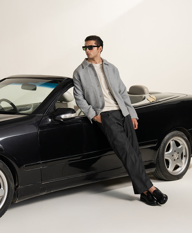 Heather Grey Belmont Jacket Evo Zone